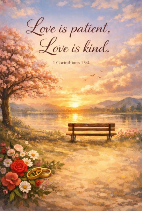 Daily devotional scripture – 1 Corinthians 13:4- February 26, 2026