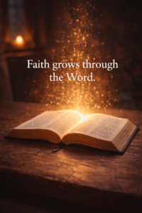 Daily devotional scripture โ Romans 10:17 March 10, 2026