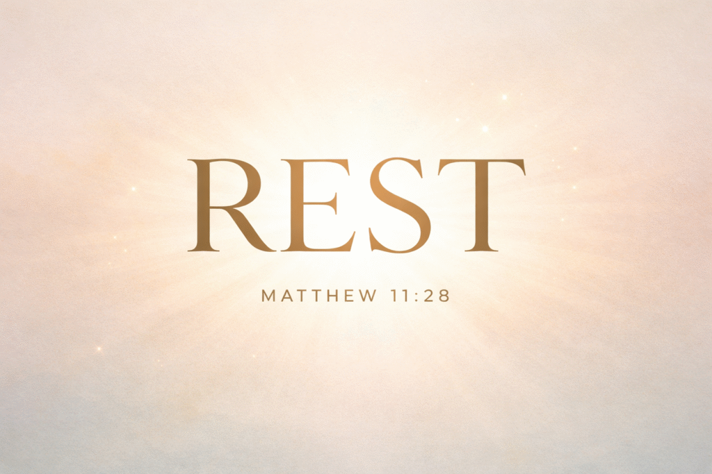 Daily devotional scripture – Matthew 11:28 March 30, 2026