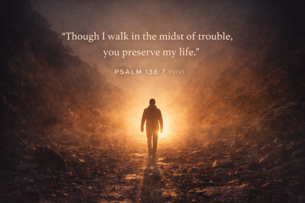 Daily Dose Scripture-Psalm 138:7 - Still Standing